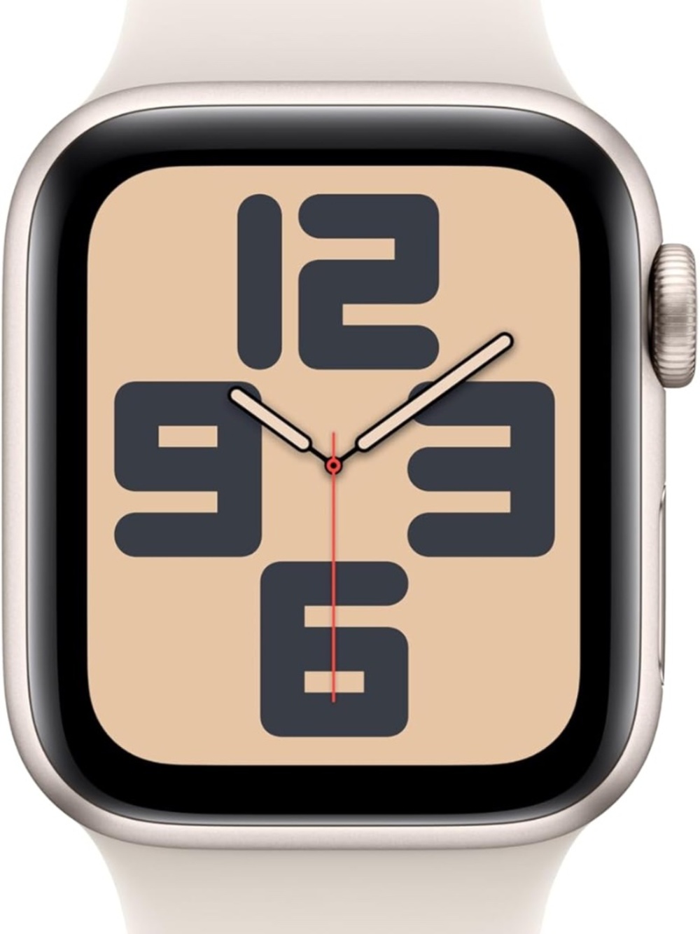 Apple Watch SE (2nd Gen) [GPS 40mm] Smartwatch with Starlight Aluminum Case